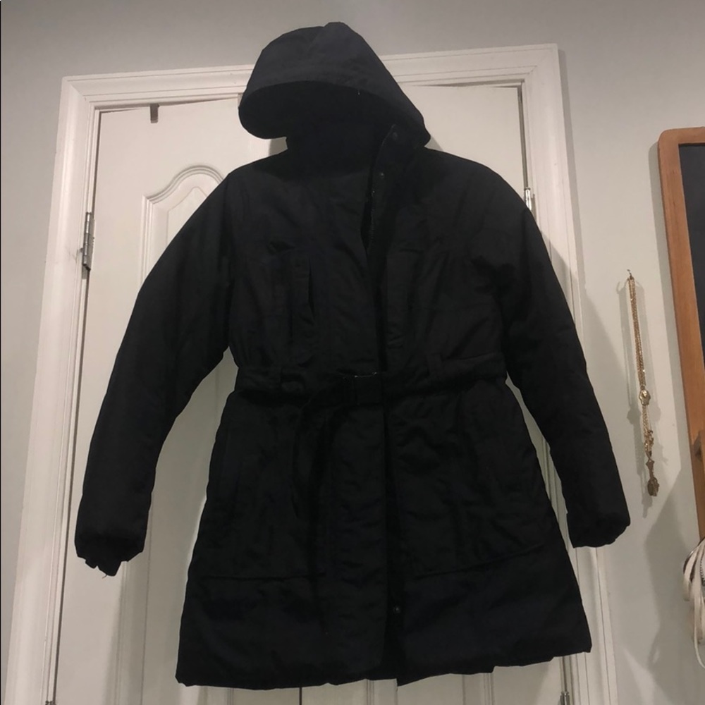 North Face Belted Parka